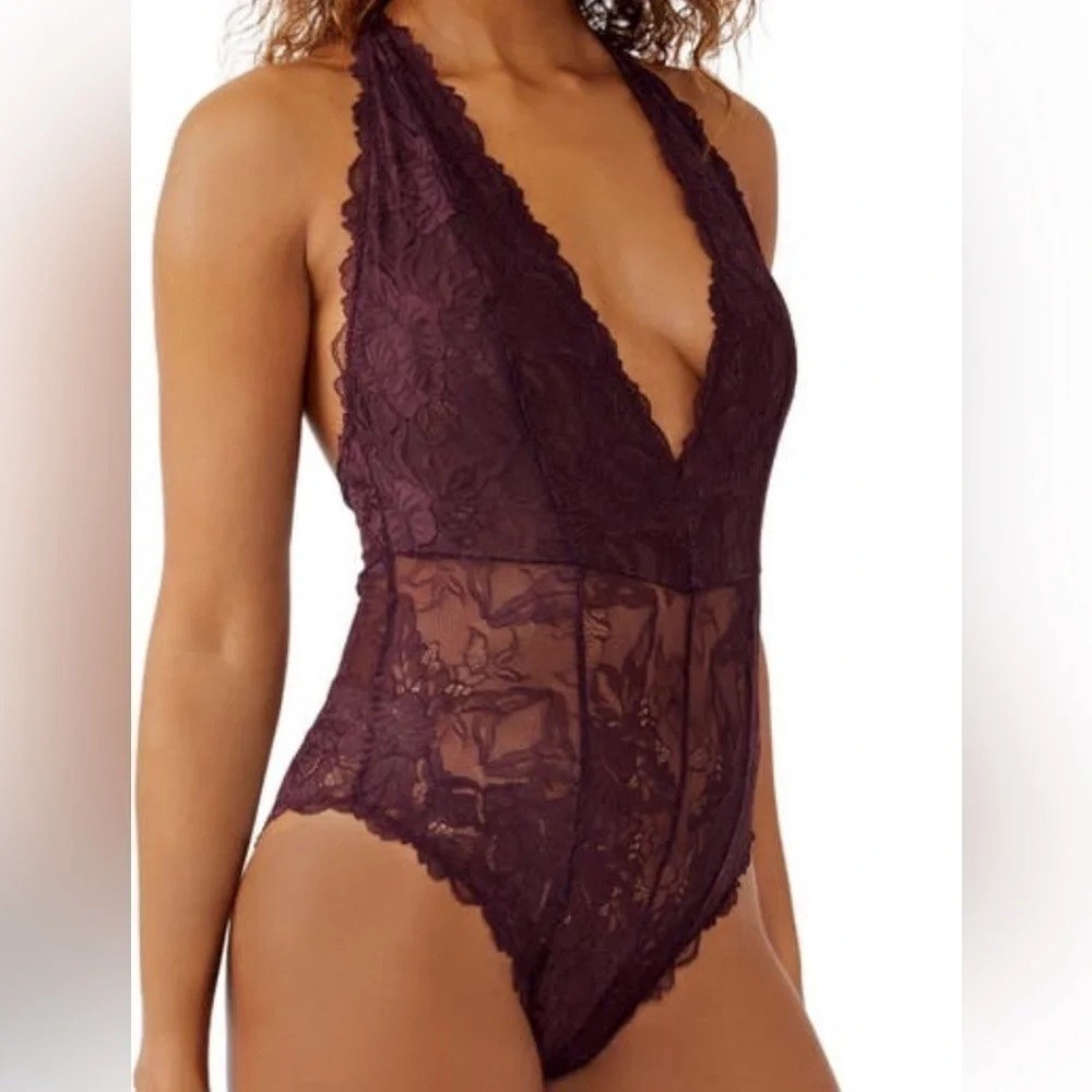 Free People Everyday Lace Bodysuit Size XS NWT